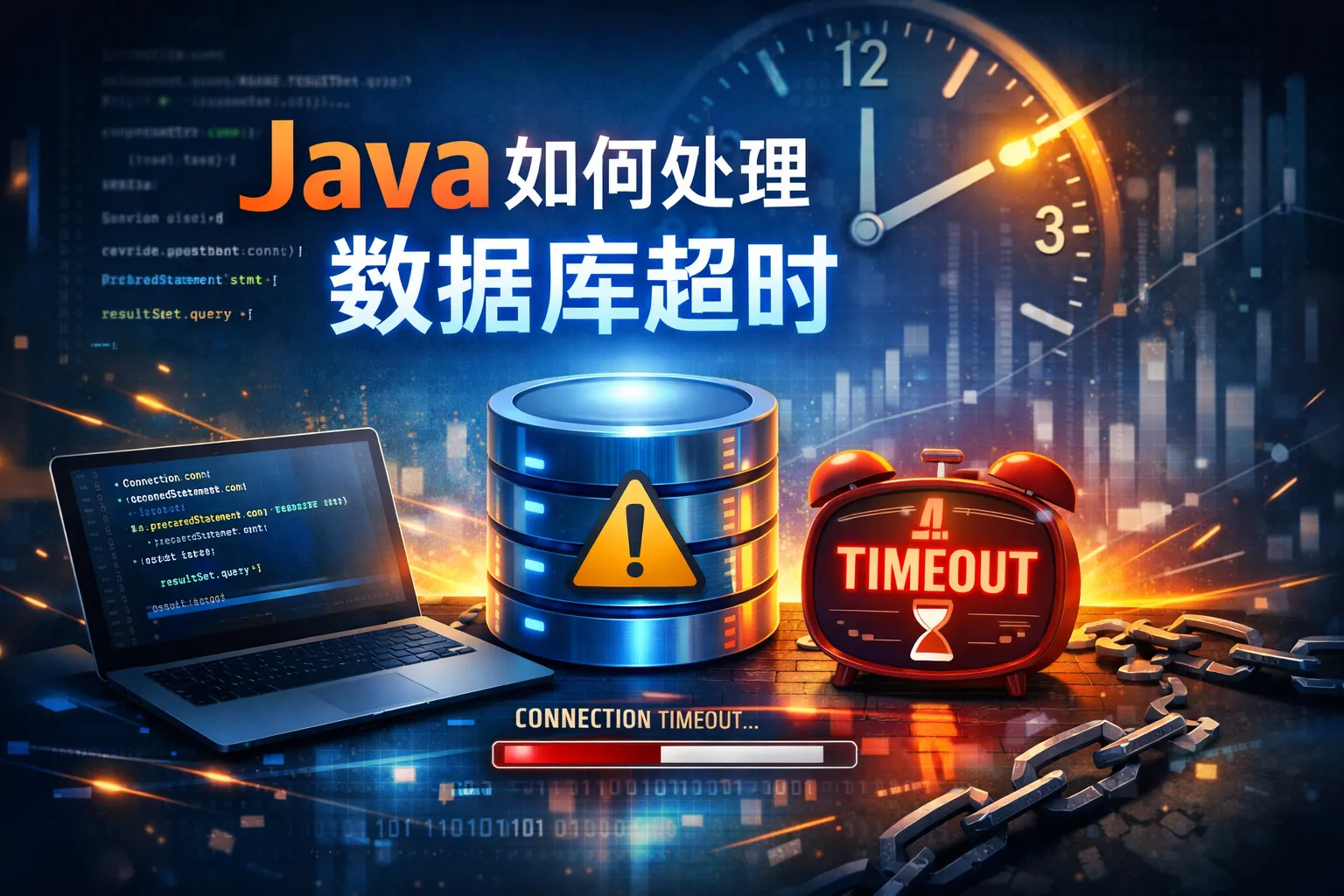 java如何处理数据库超时