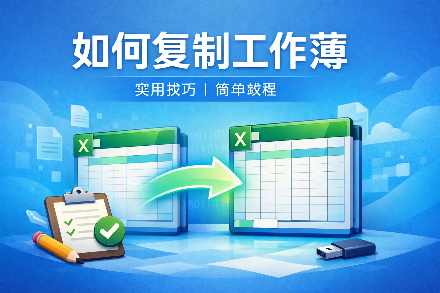 如何复制工作薄