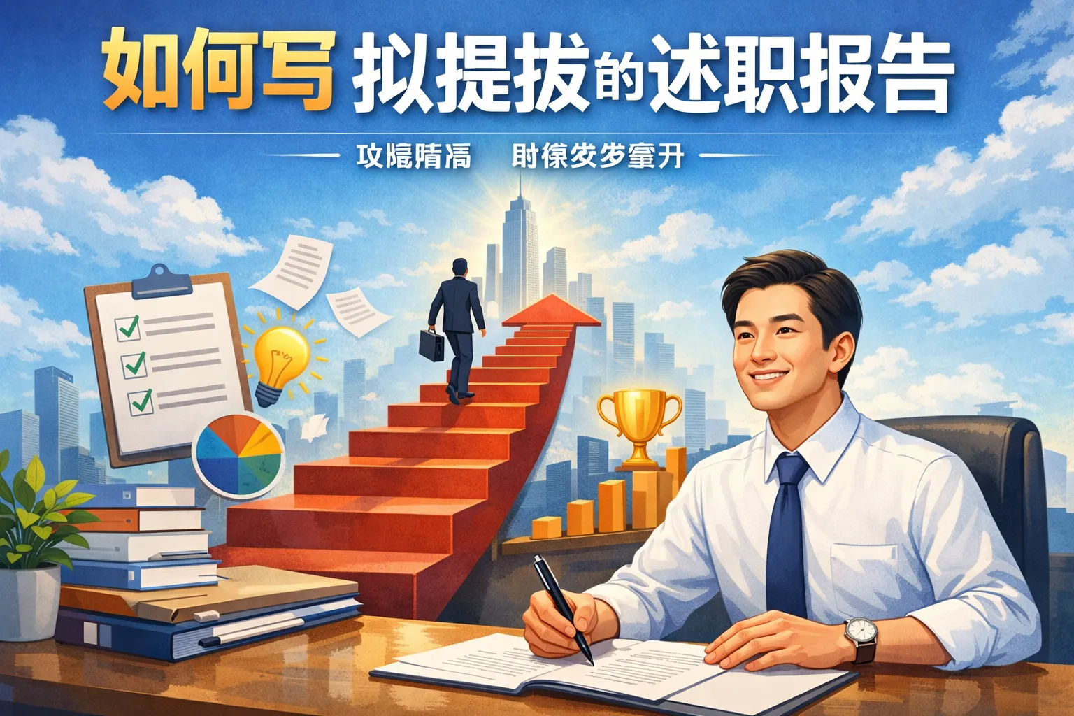 如何写拟提拔的述职报告