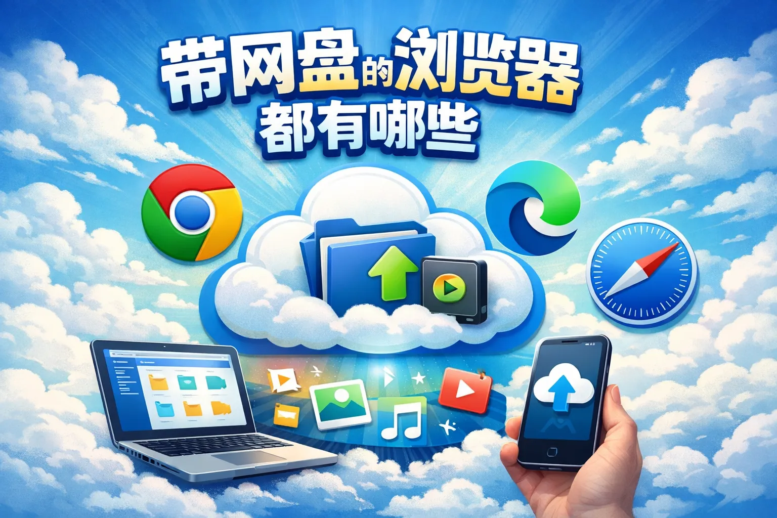 带网盘的浏览器都有哪些