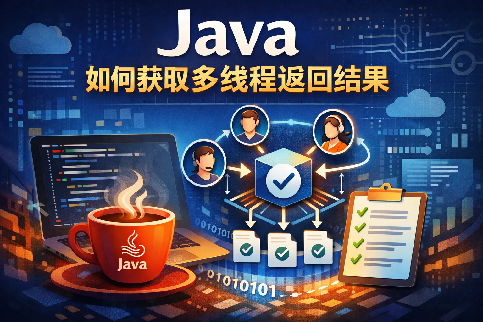 java如何获取多线程返回结果