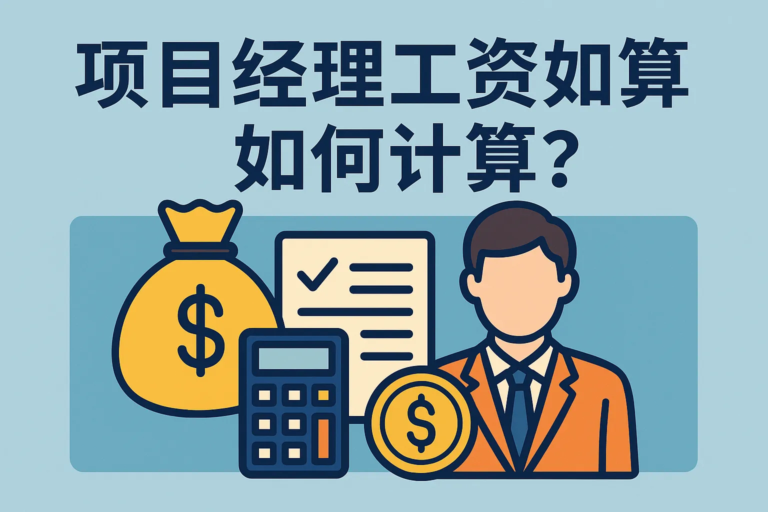 项目经理工资如何计算
