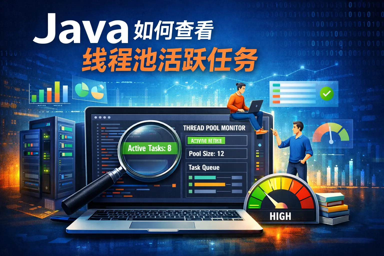 java如何查看线程池活跃任务