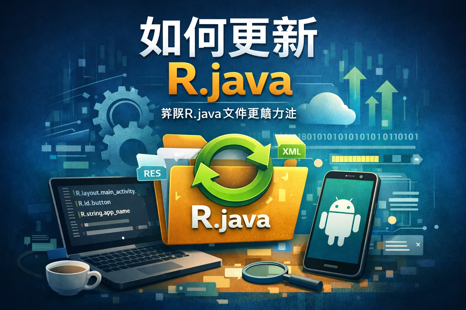 如何更新r.java