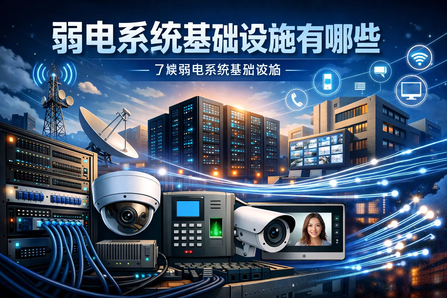 弱电系统基础设施有哪些