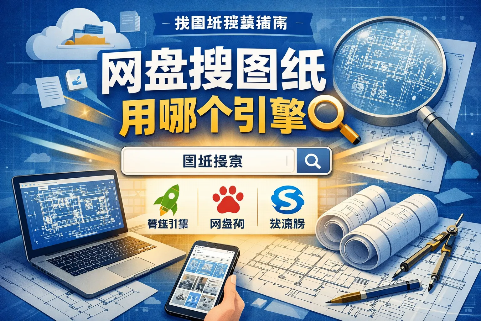 网盘搜图纸用哪个引擎