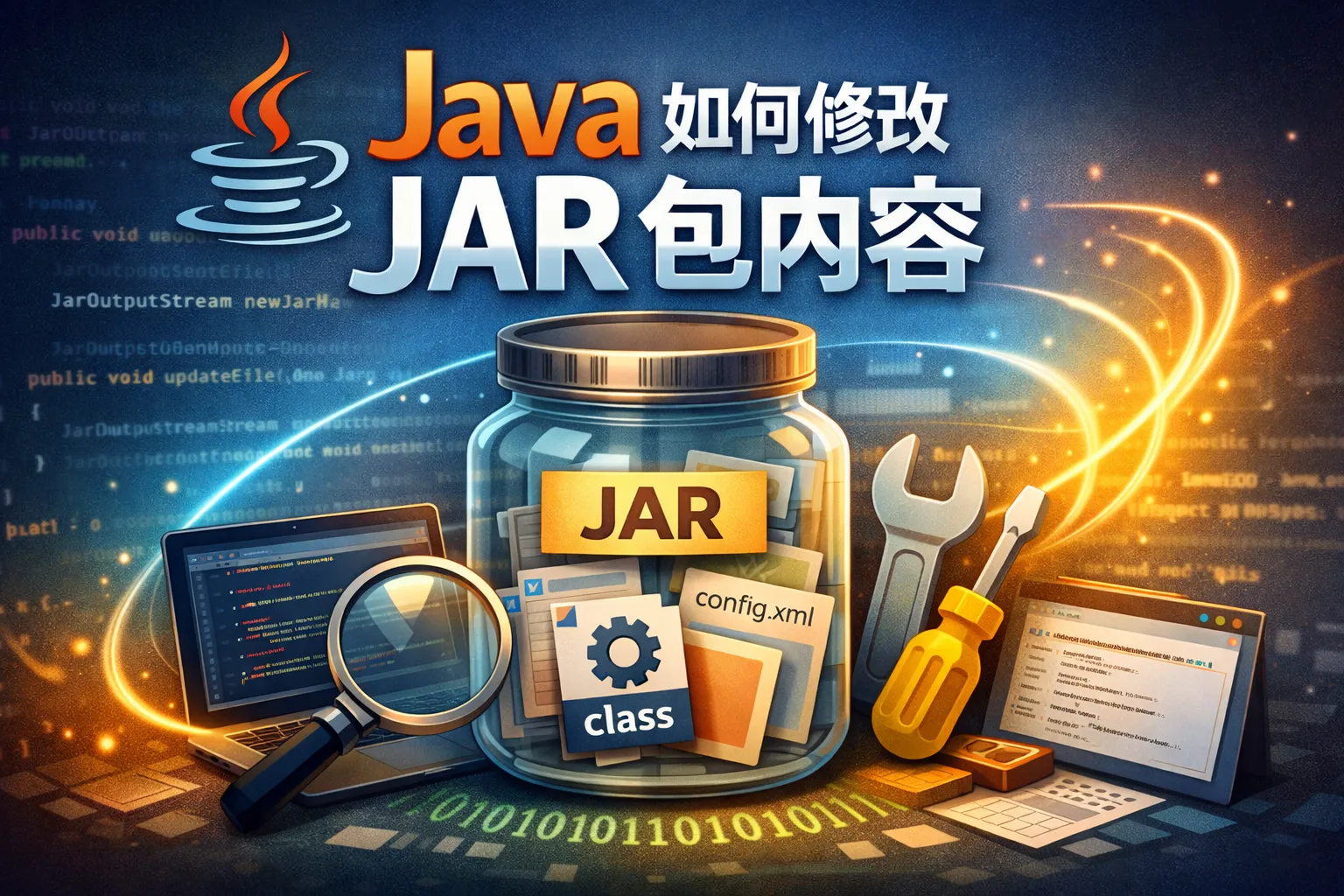 java如何修改jar包内容
