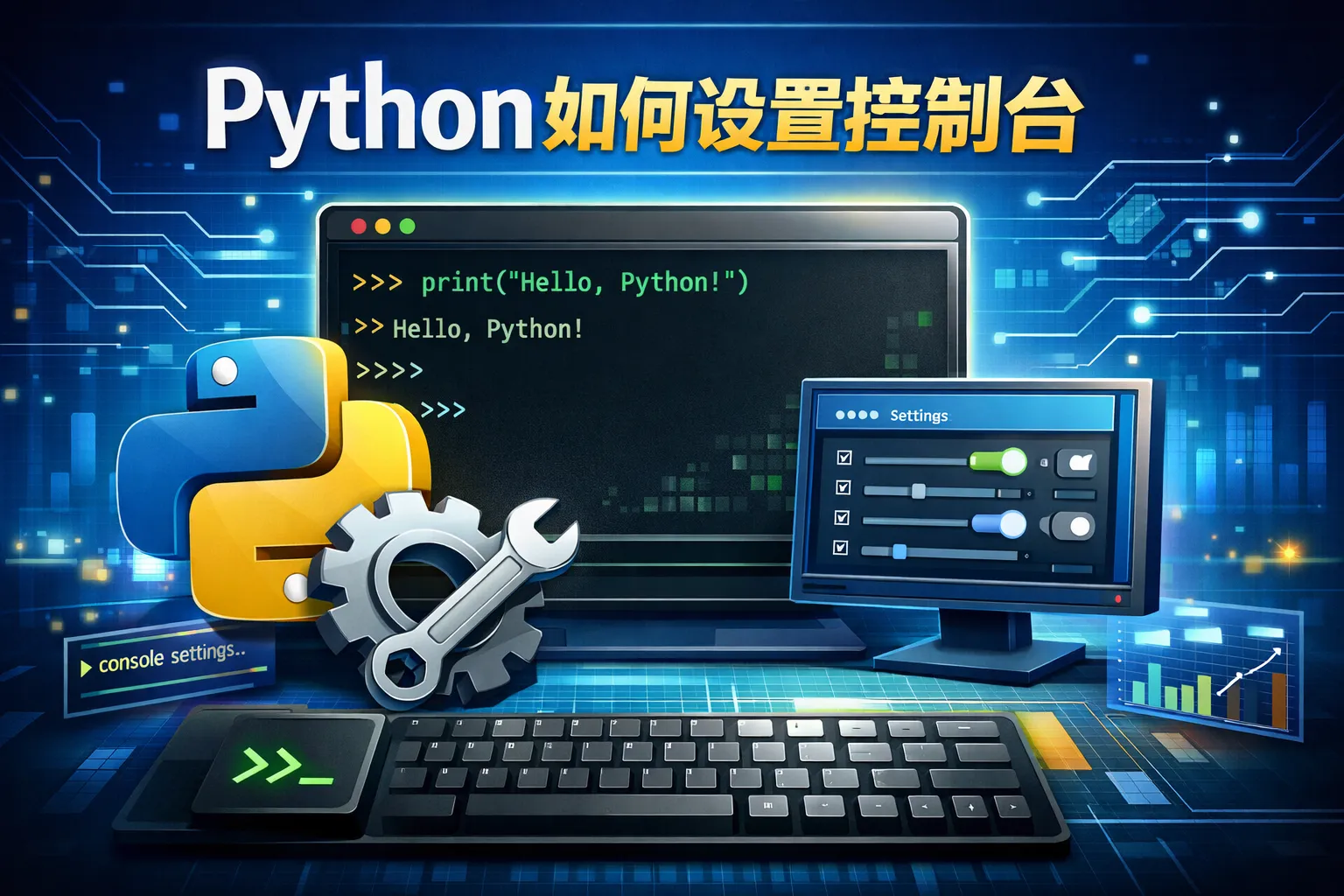 python如何设置控制台