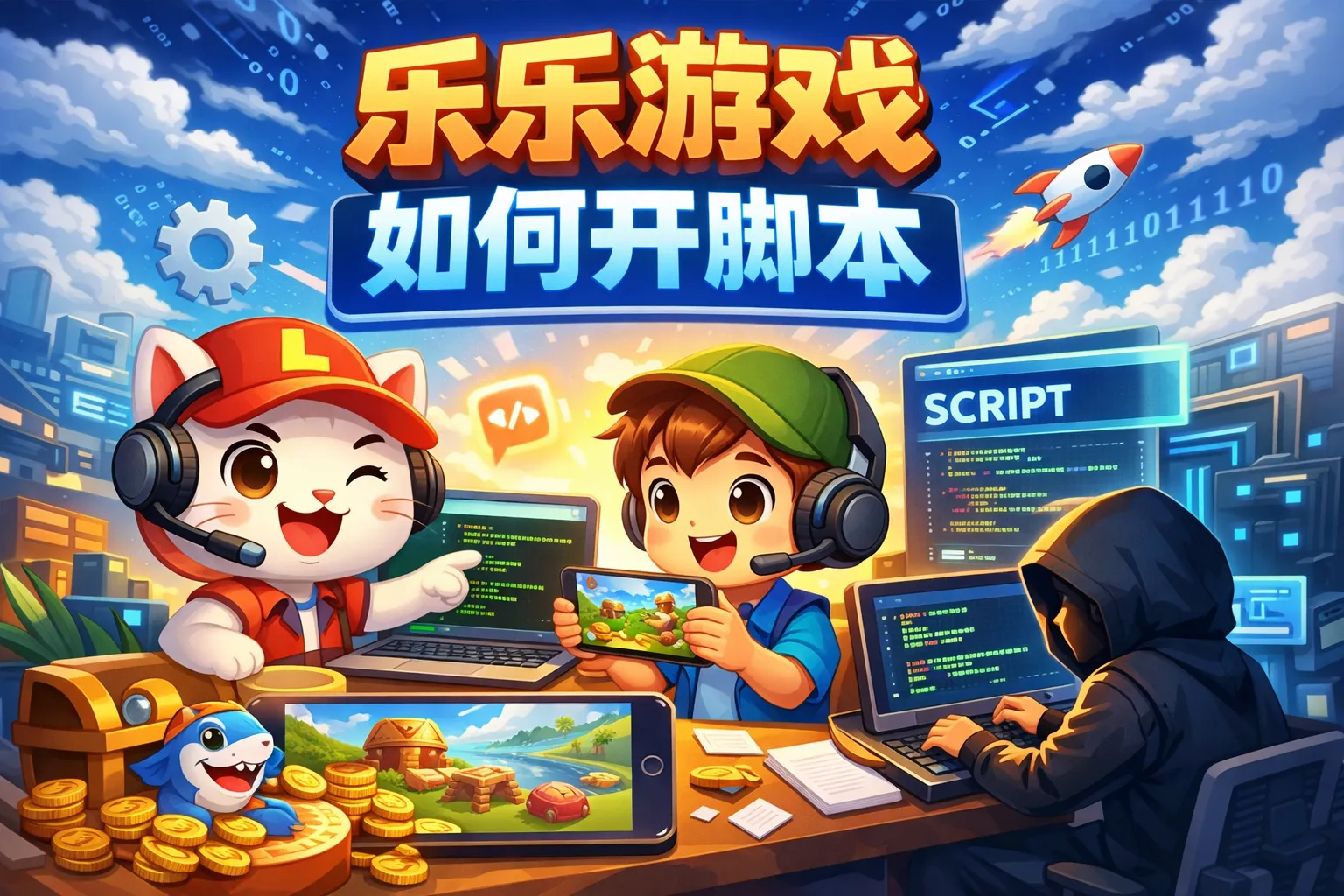 乐乐游戏如何开脚本