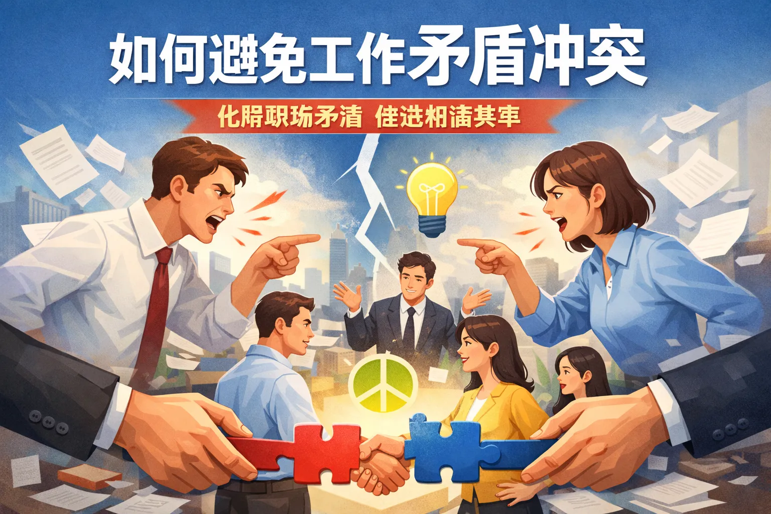 如何避免工作的矛盾冲突