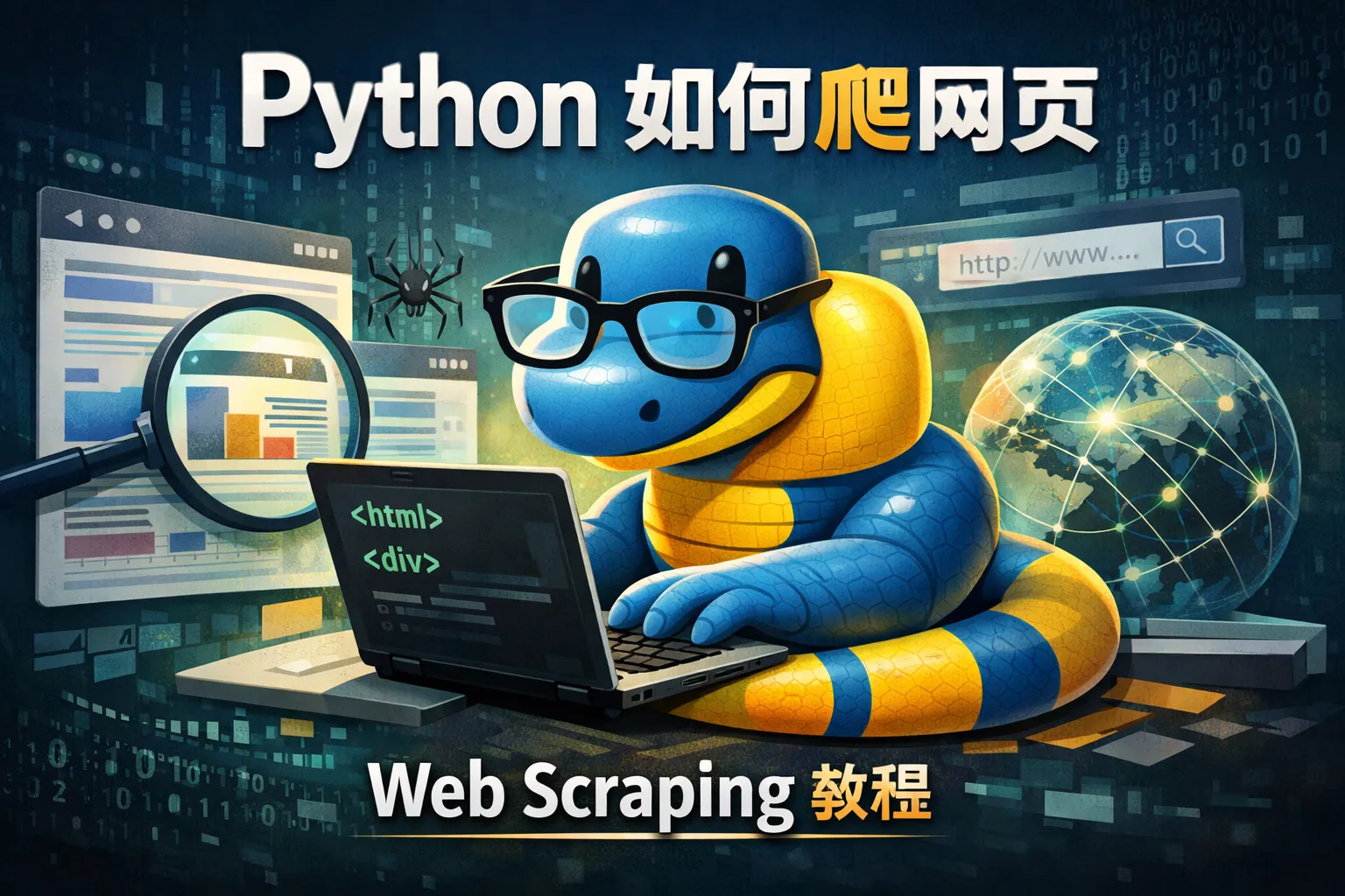 python如何爬网页