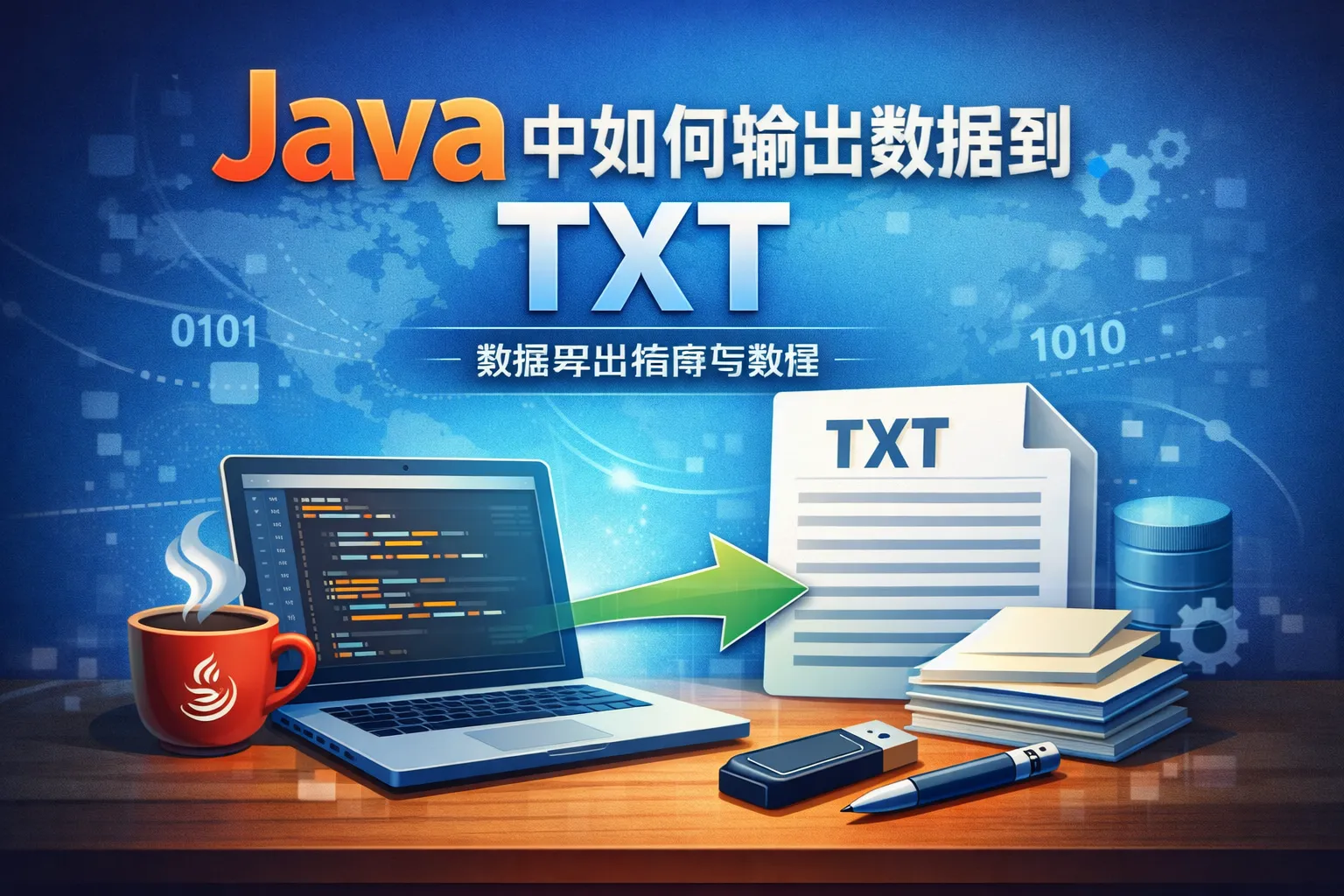java中如何输出数据到txt