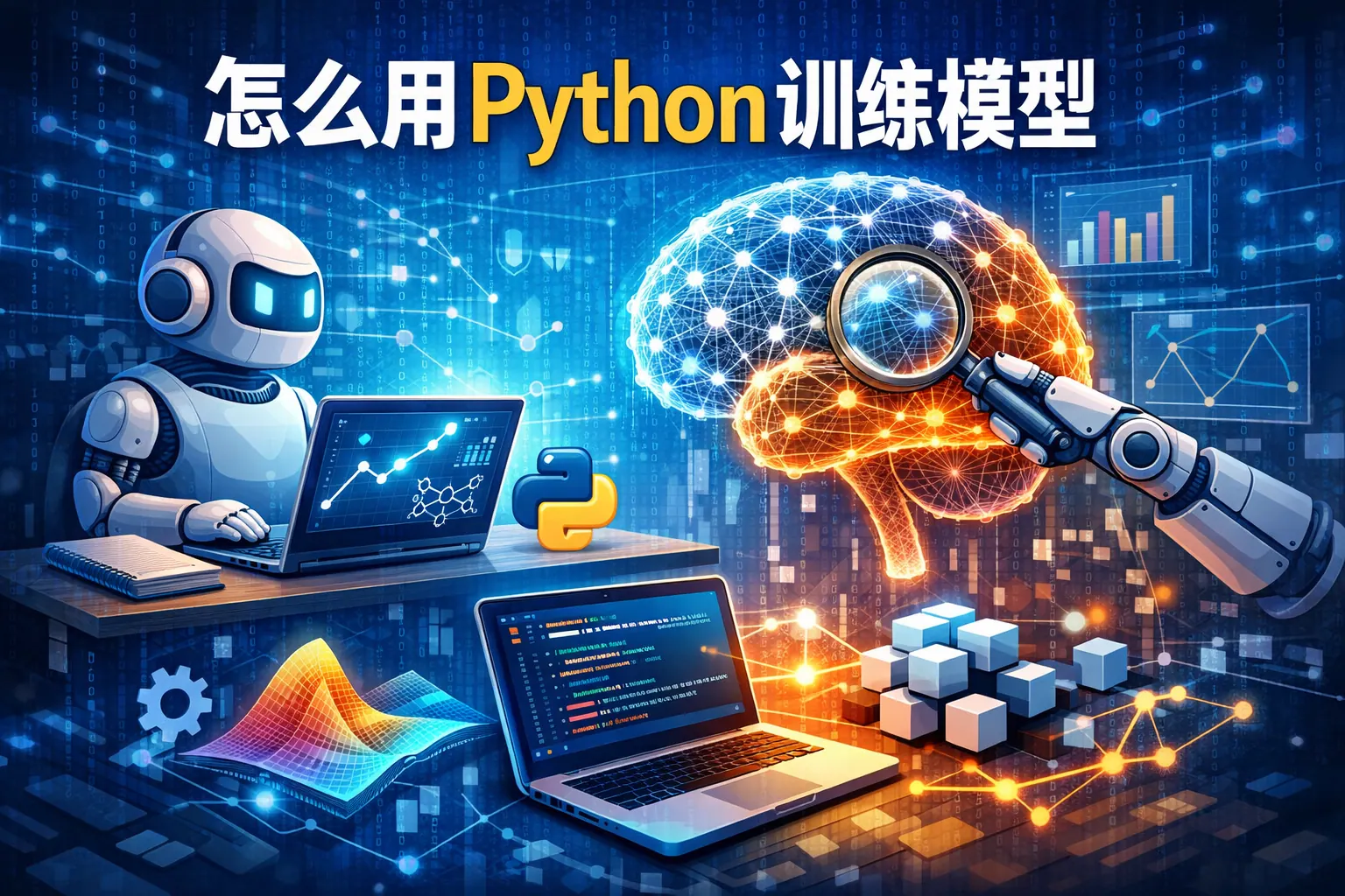 怎么用python训练模型