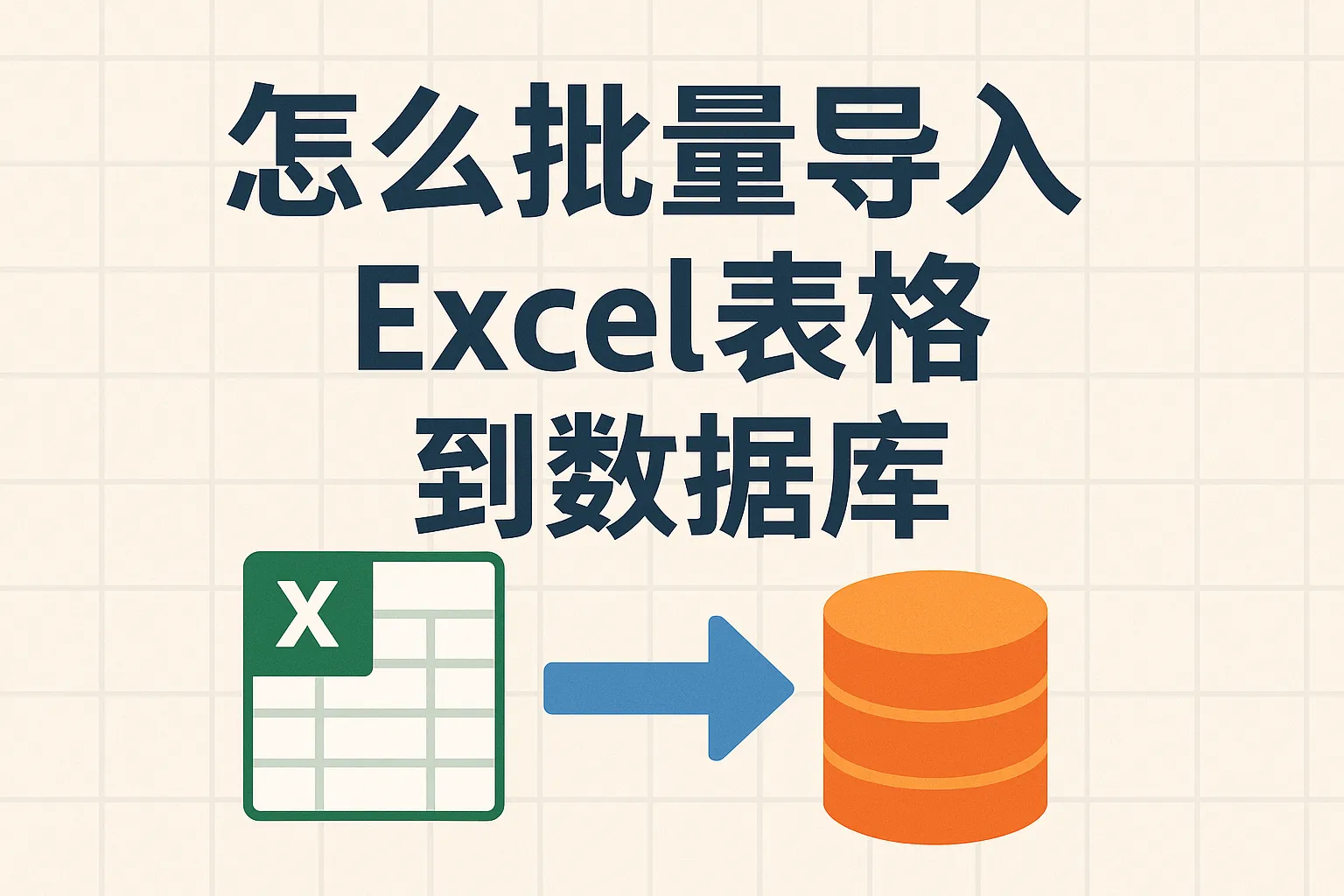 怎么批量导入excel表格数据库数据库
