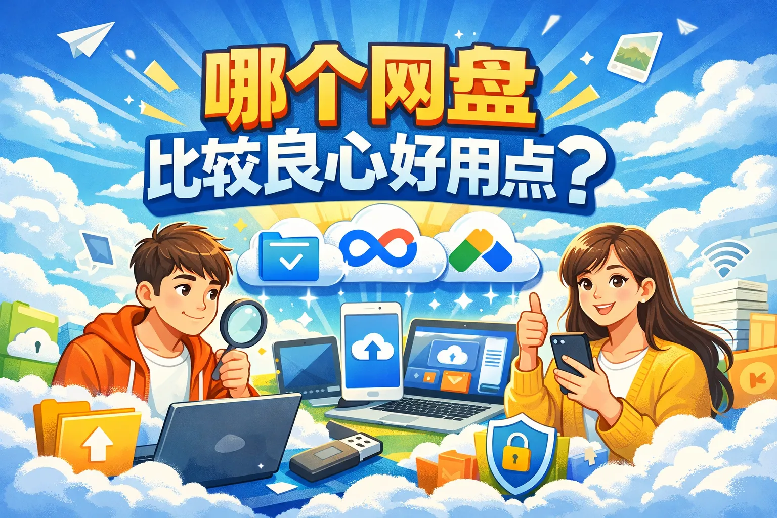 哪个网盘比较良心好用点