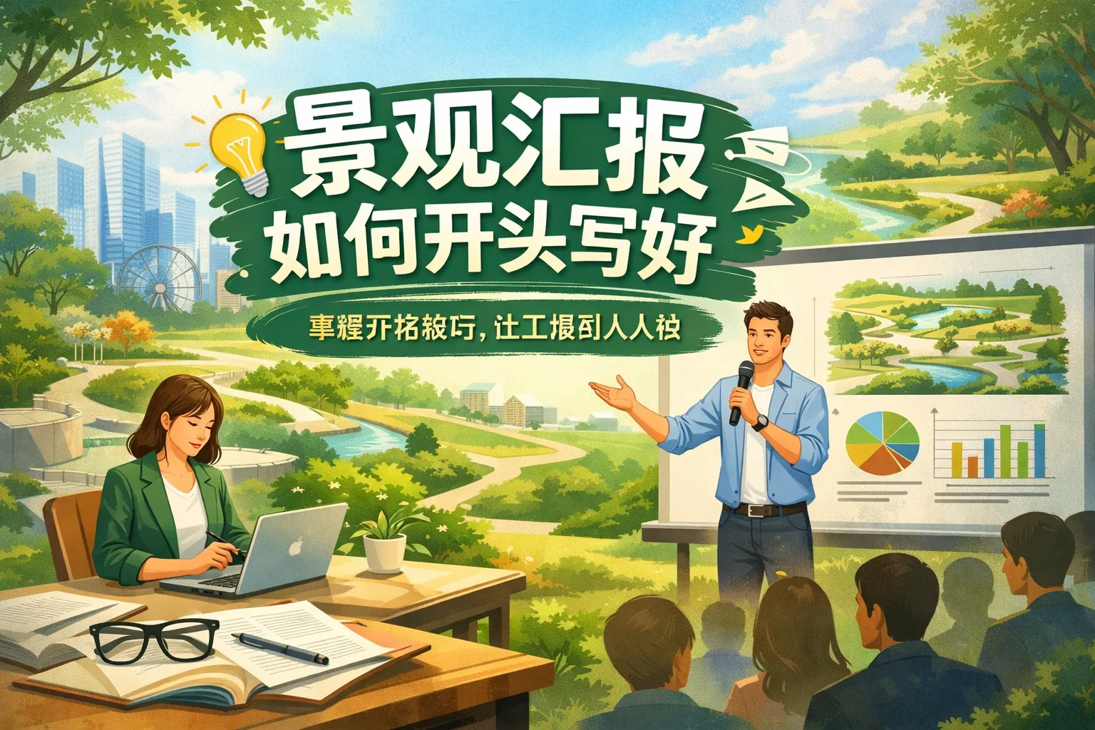 景观汇报如何开头写好