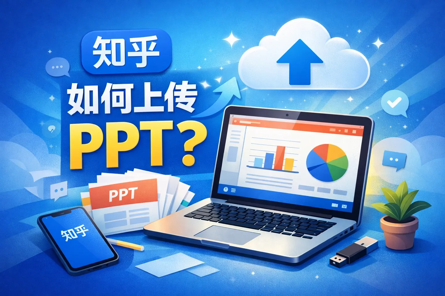 知乎如何上传ppt