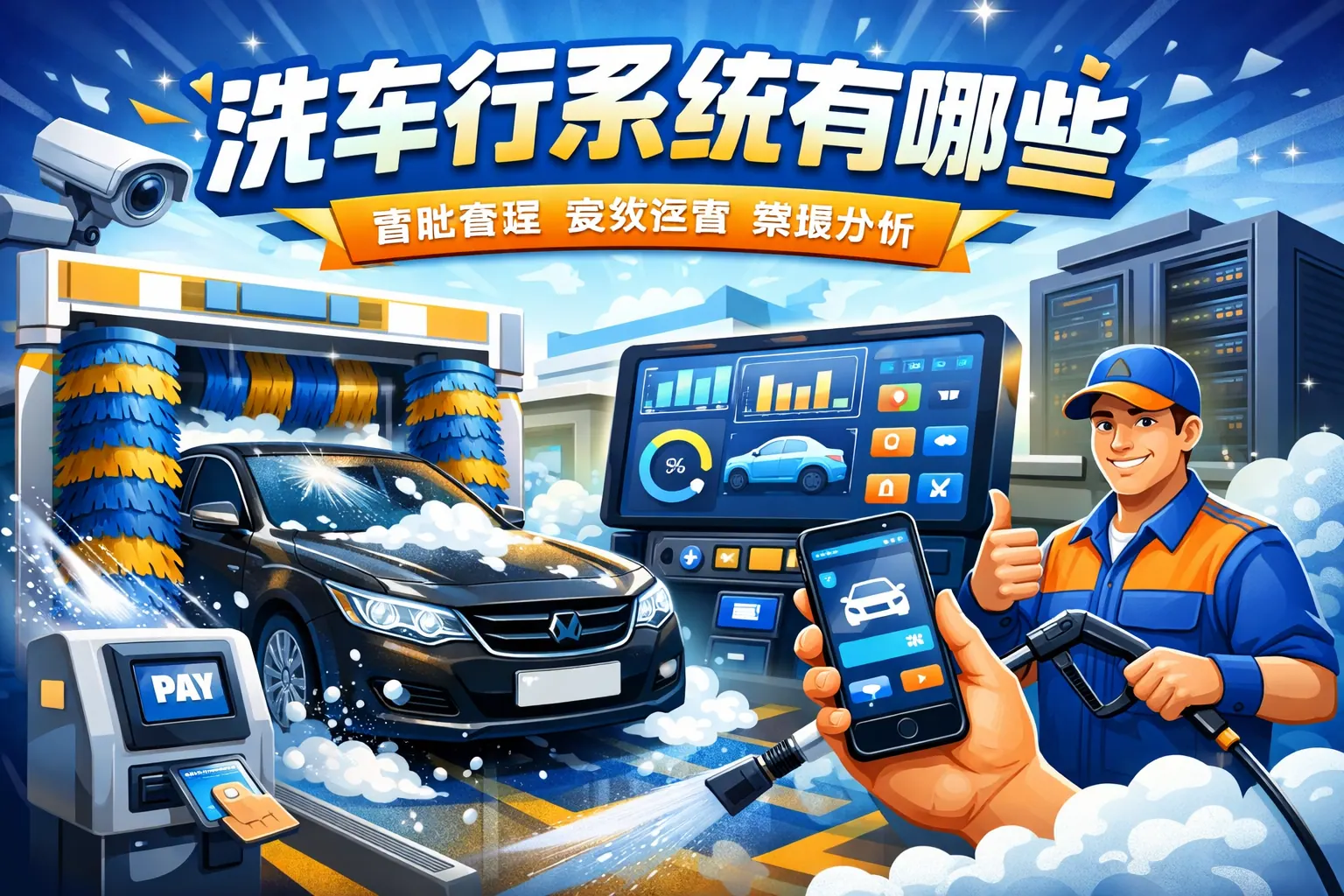 洗车行系统有哪些