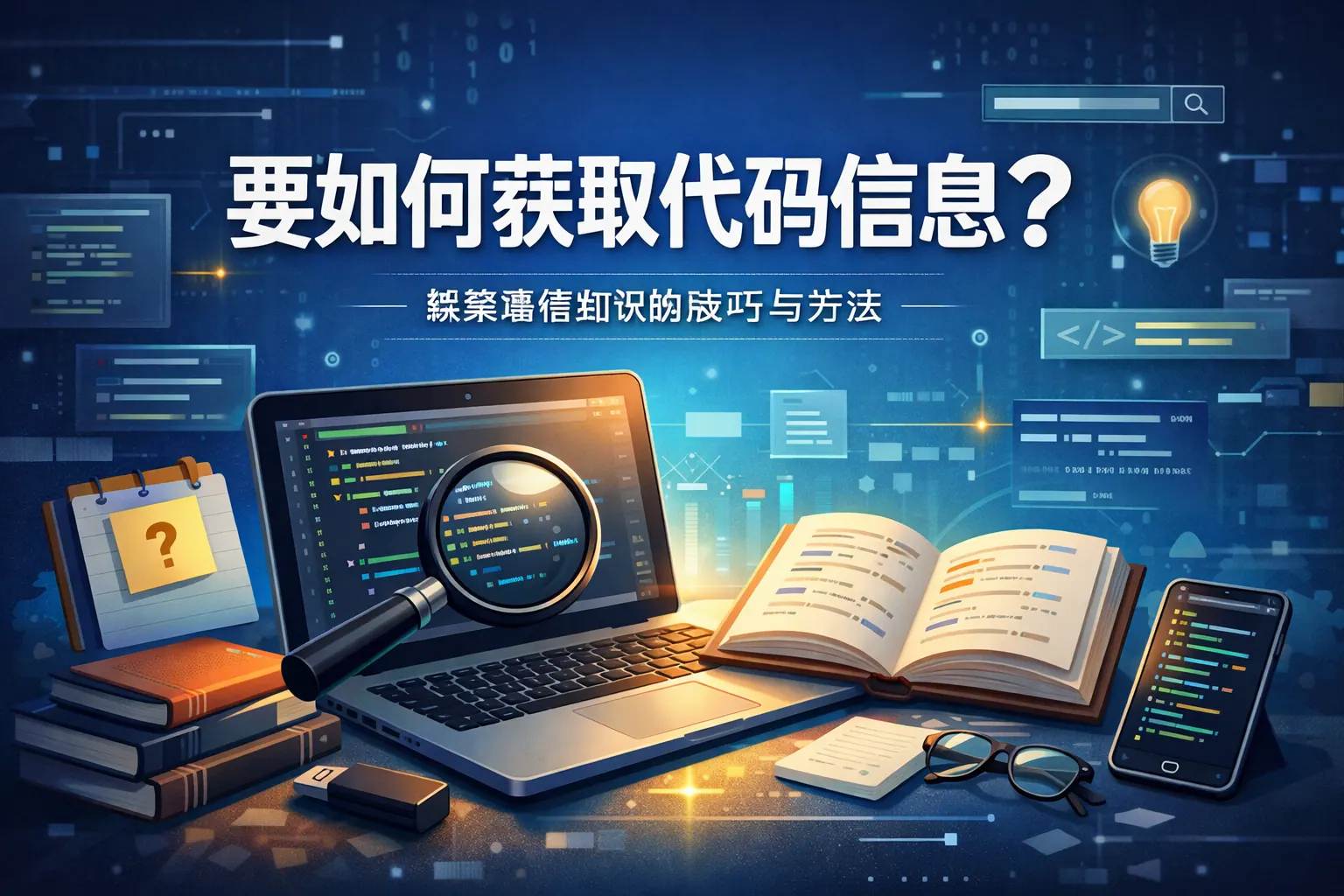要如何获取代码信息