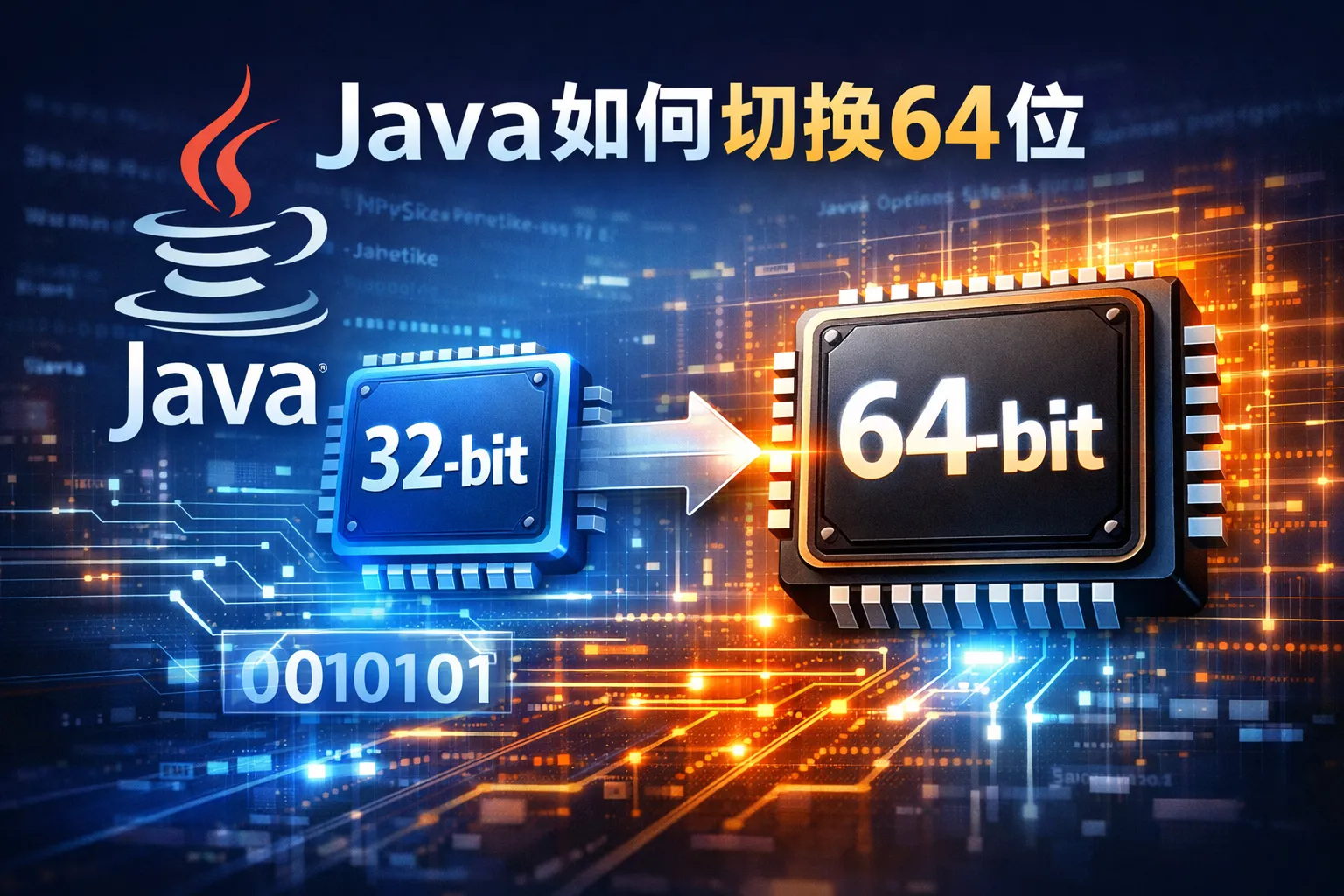 java如何切换64位