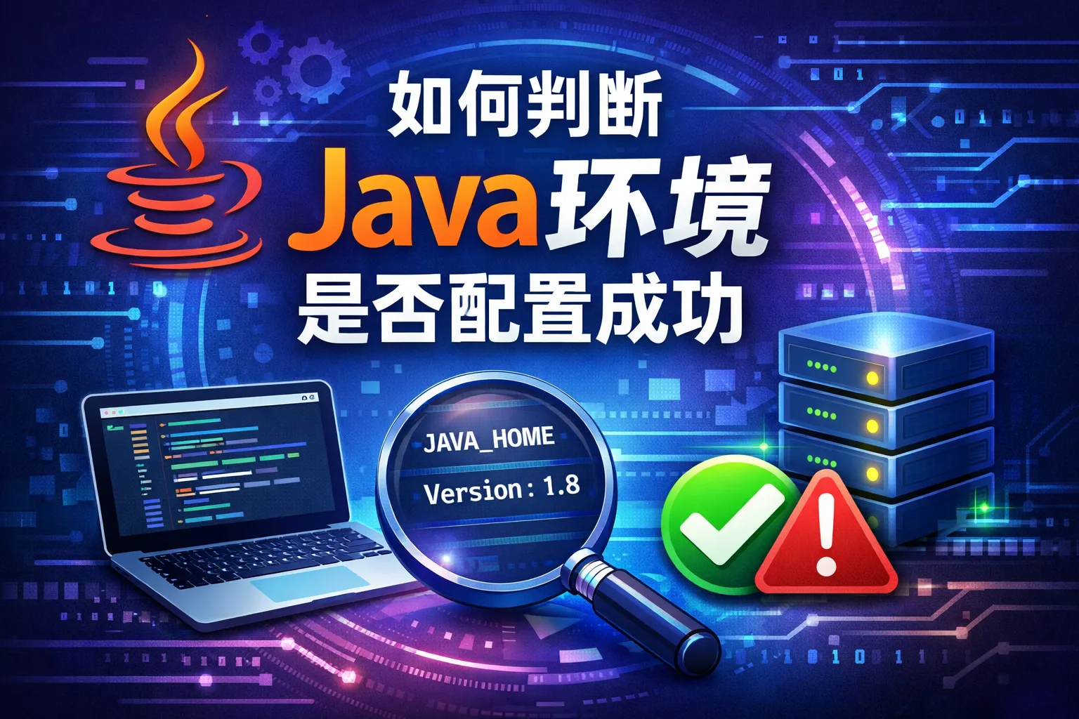 如何判断java环境是否配置成功