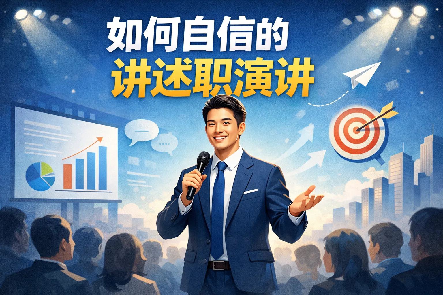 如何自信的讲述职演讲