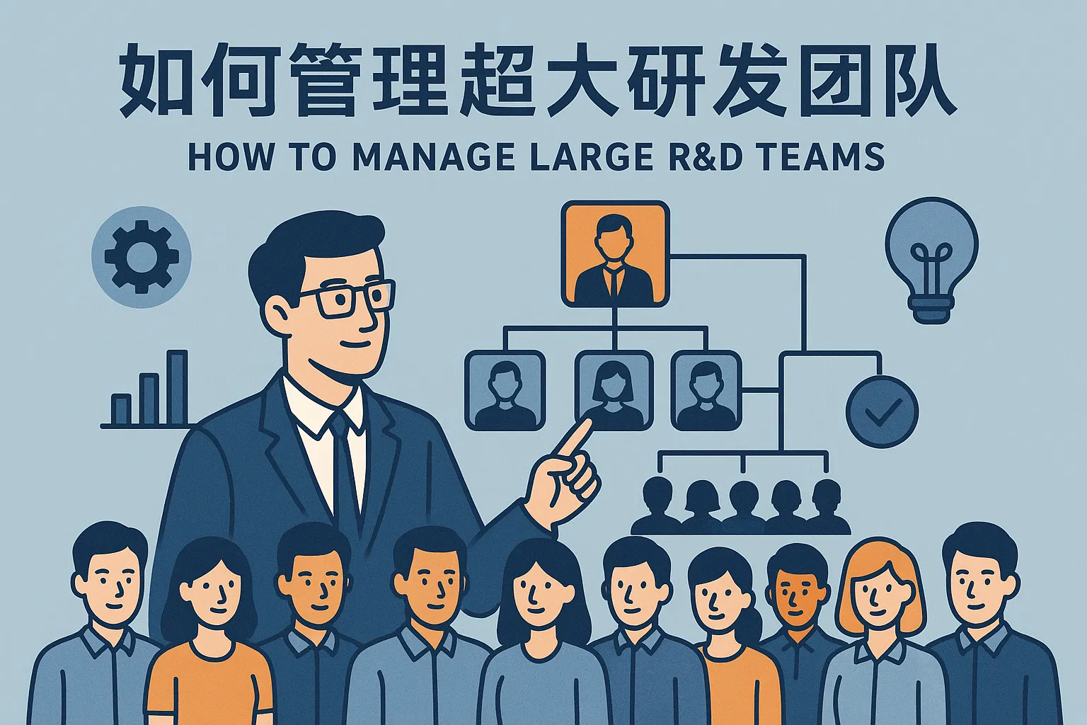 如何管理超大研发团队