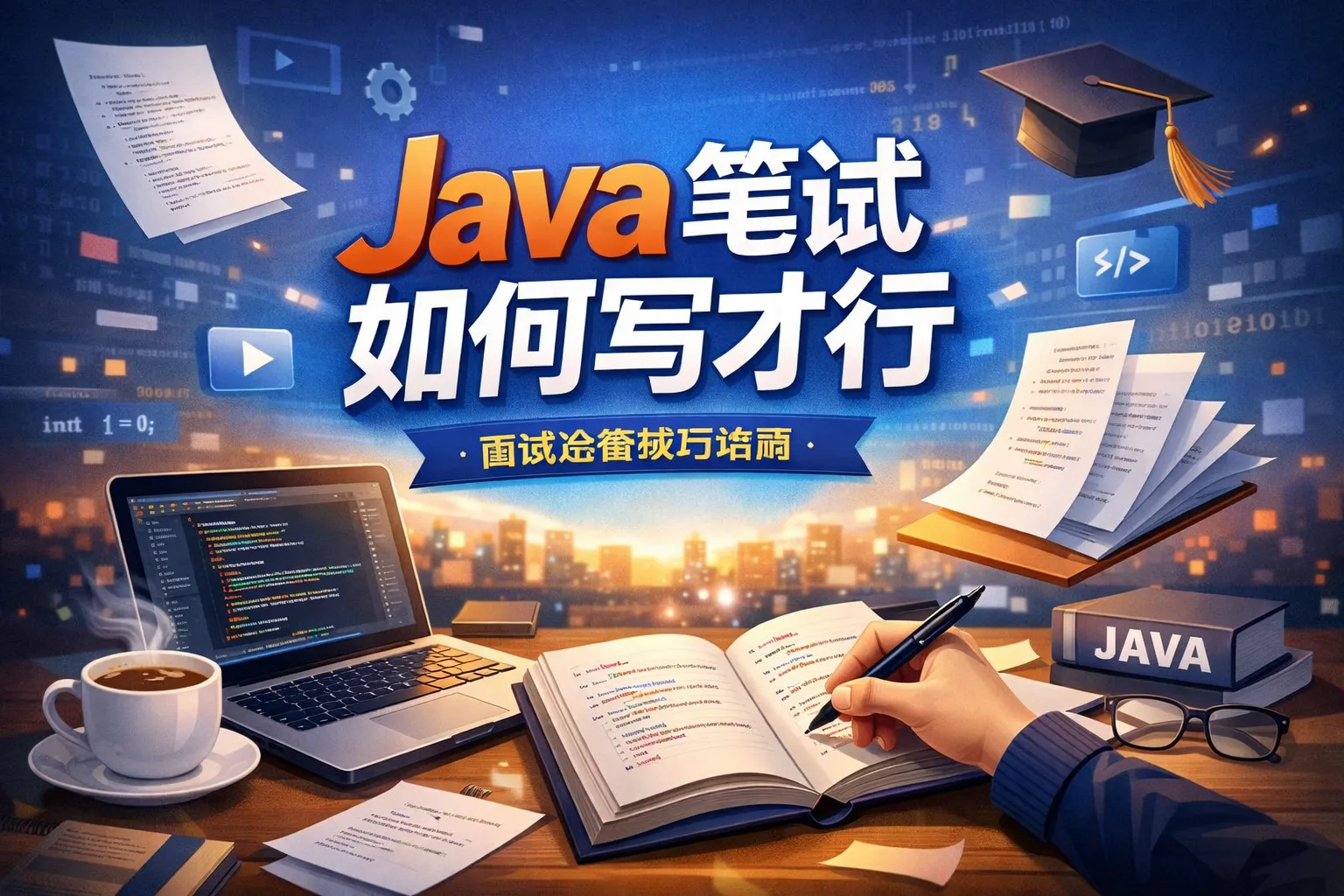 java笔试如何写才行