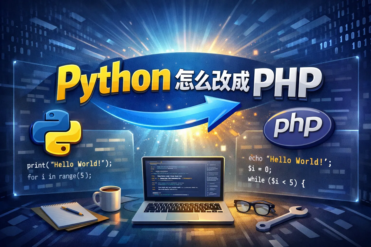 python怎么改成php