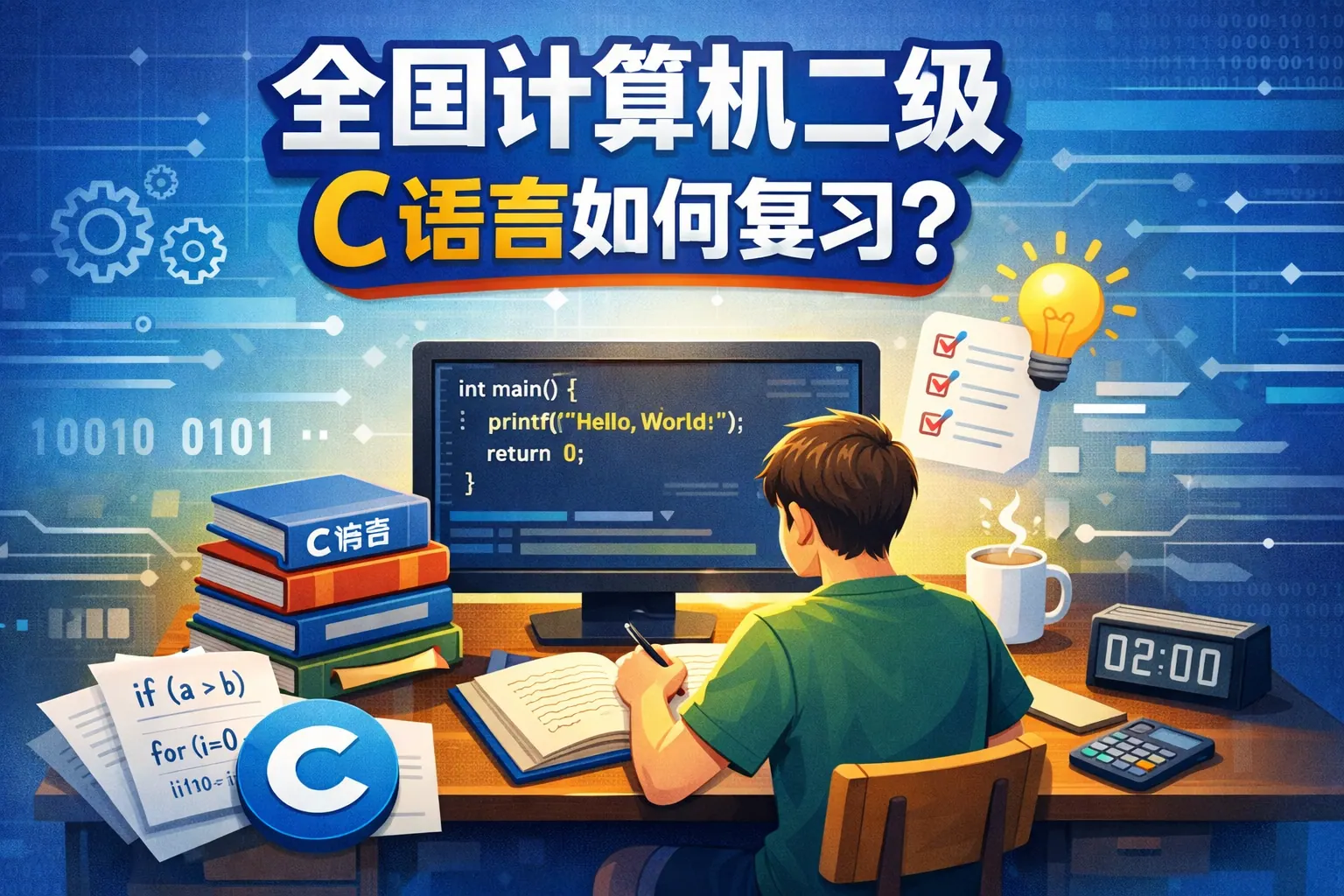 全国计算机二级c语言如何复习