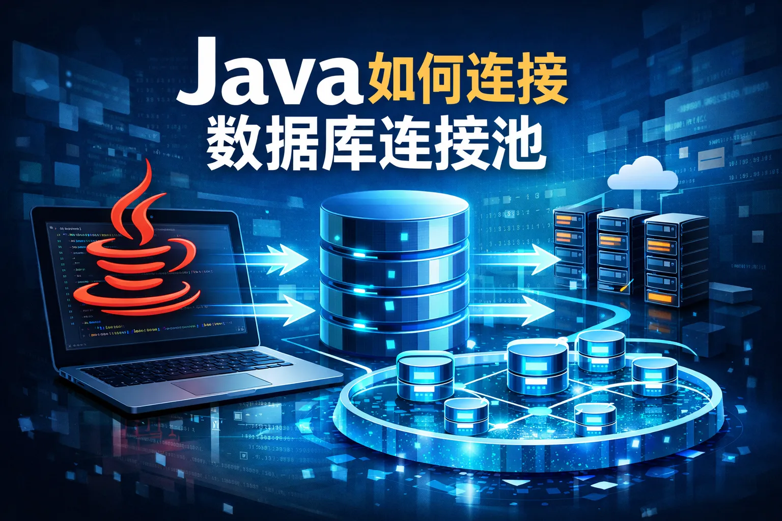 java如何连接数据库连接池
