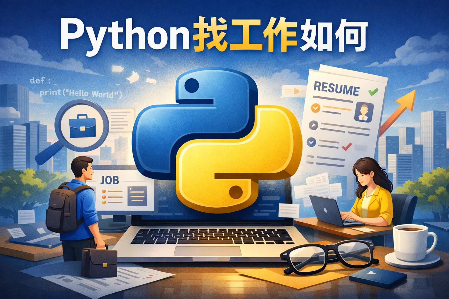 python找工作如何
