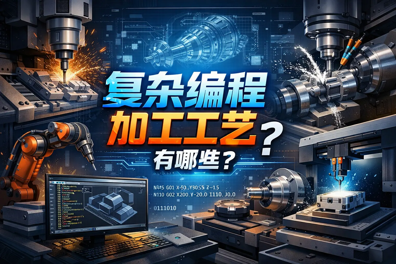 复杂编程加工工艺有哪些