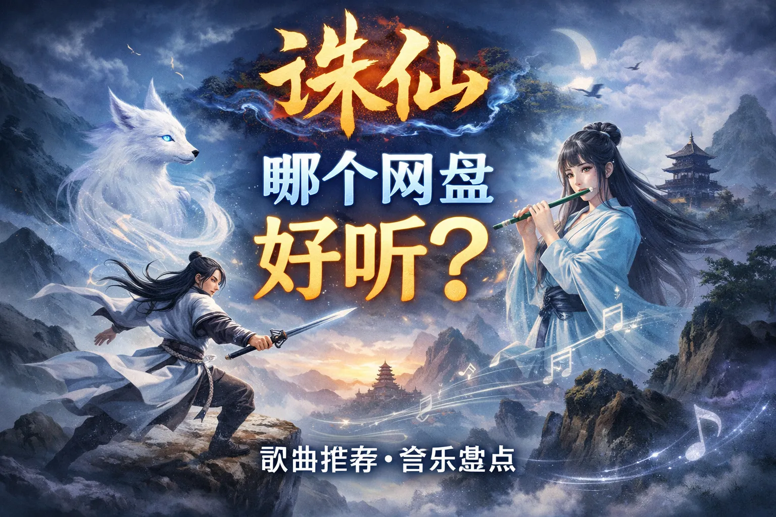 诛仙哪个网盘好听