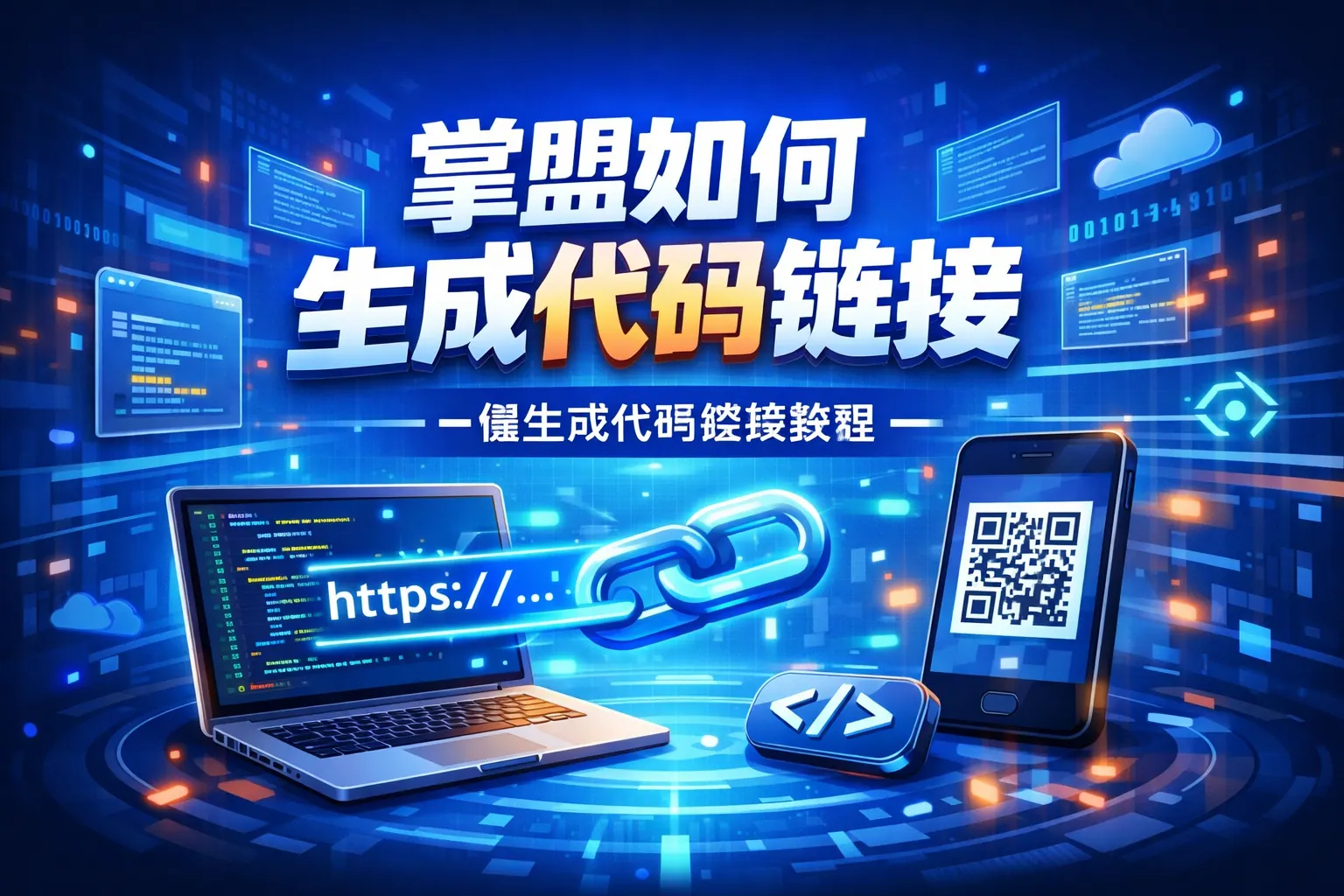 掌盟如何生成代码链接