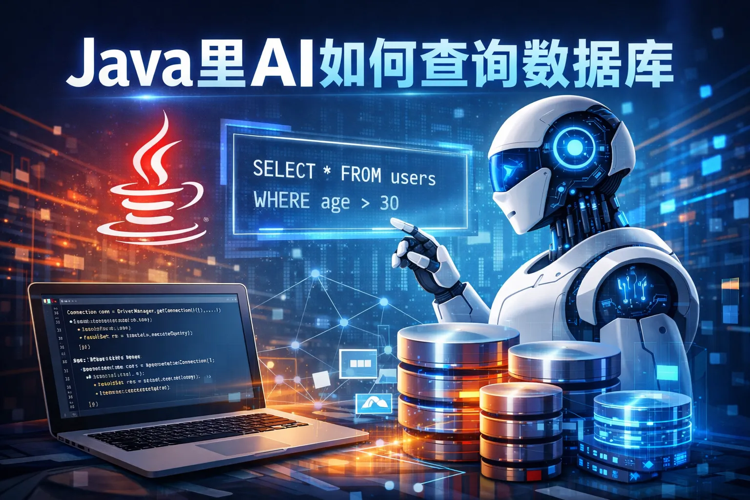 java里ai如何查询数据库
