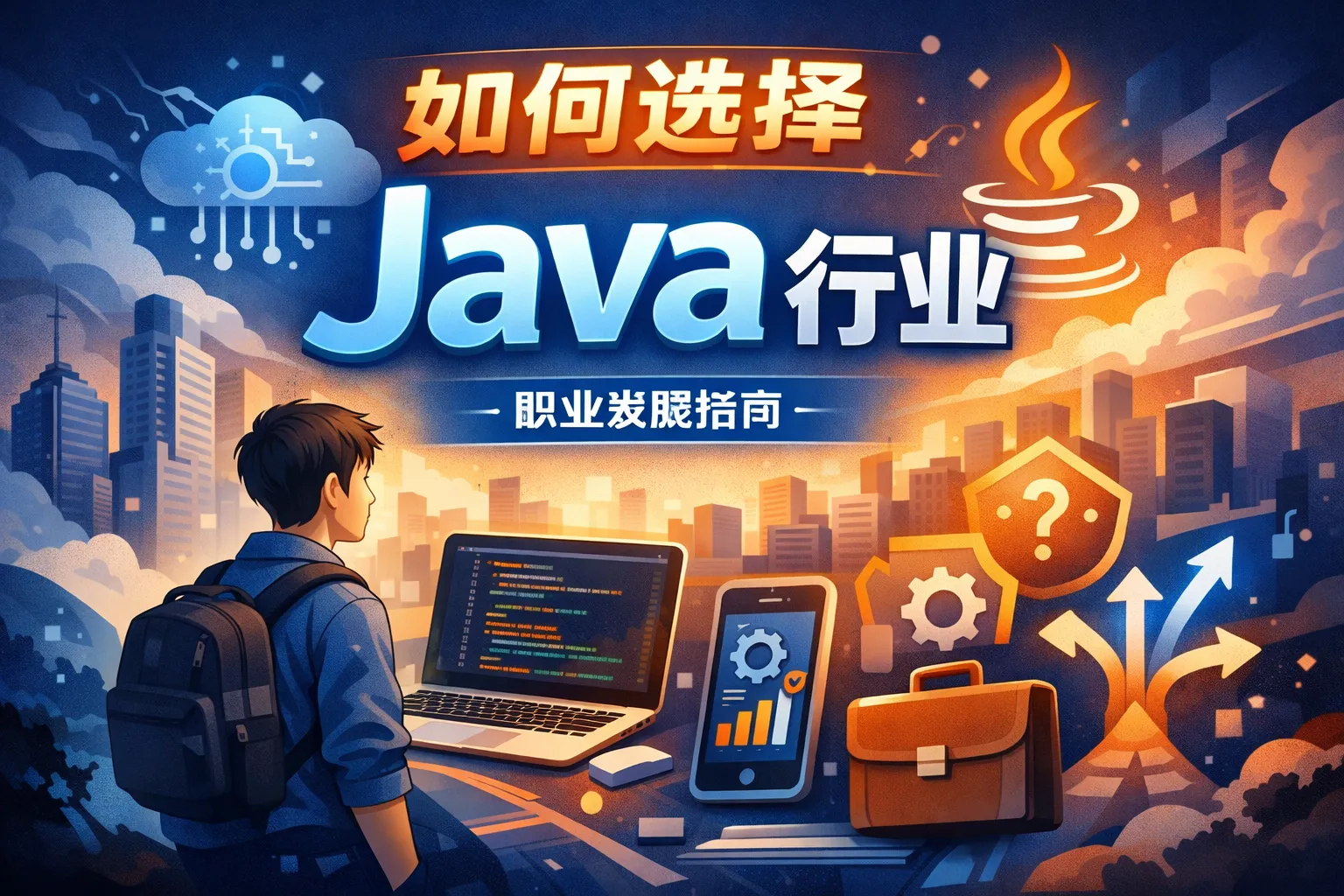 如何选择java行业