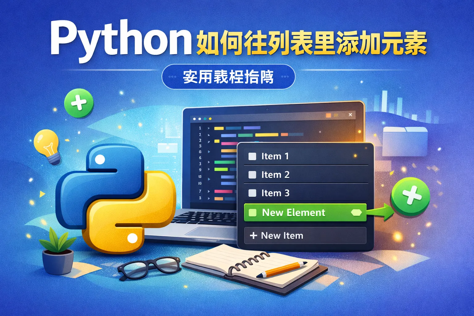 python如何往列表里添加元素