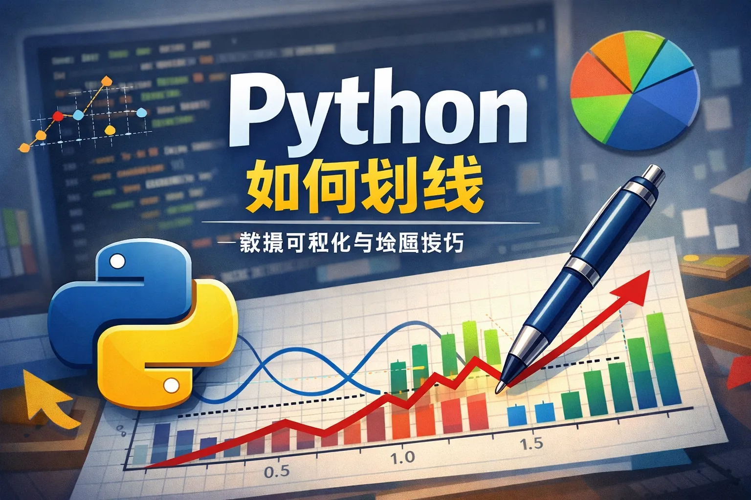 python如何划线