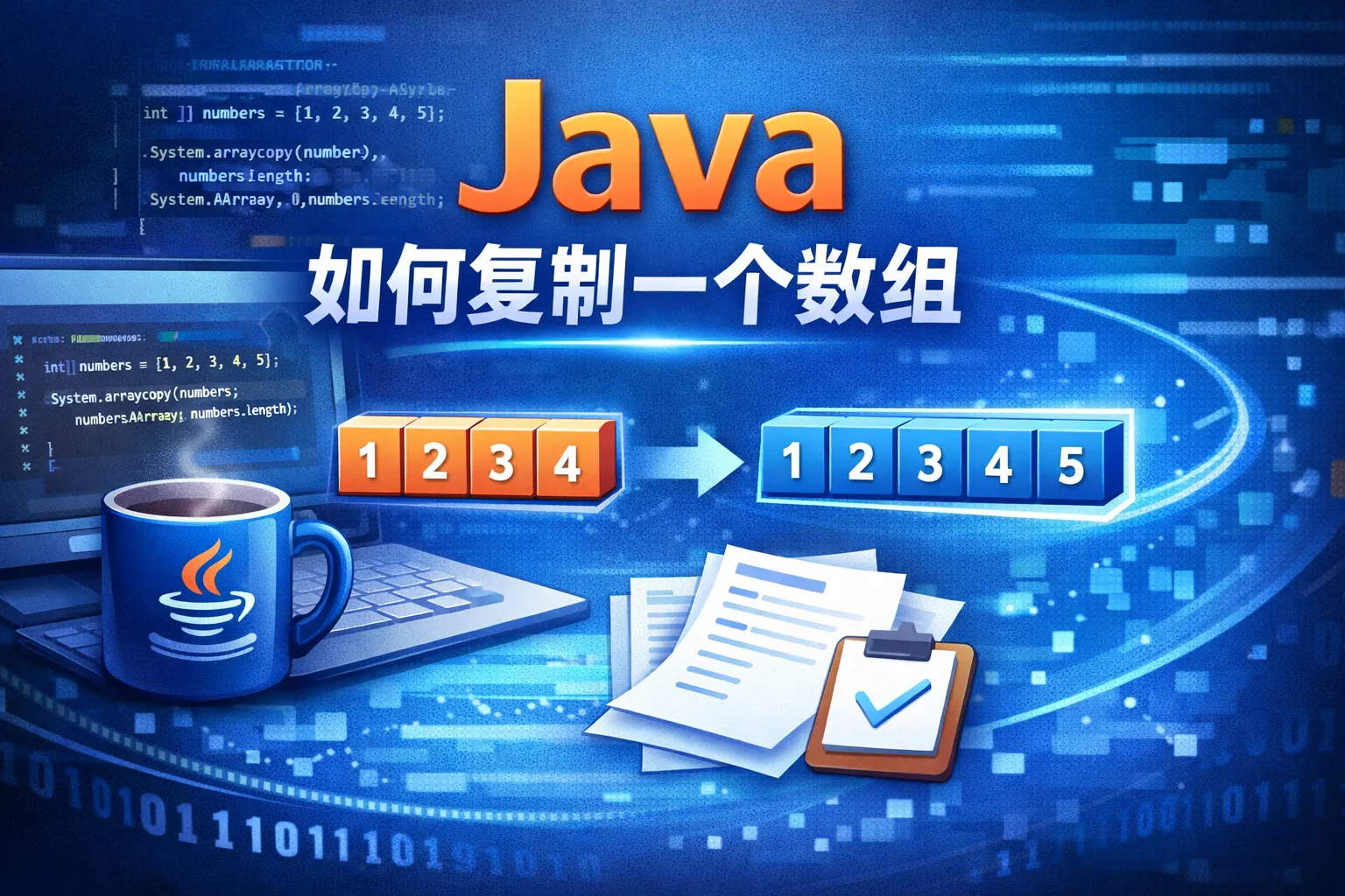 java 如何复制一个数组