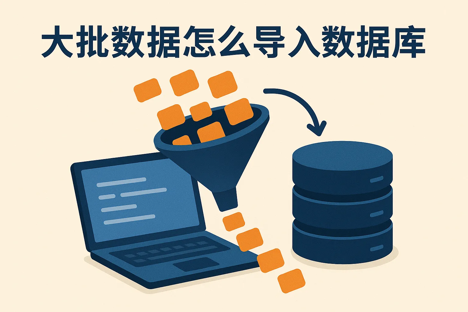 大批数据怎么导入数据库