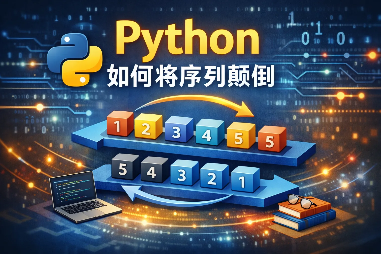 python如何将序列颠倒