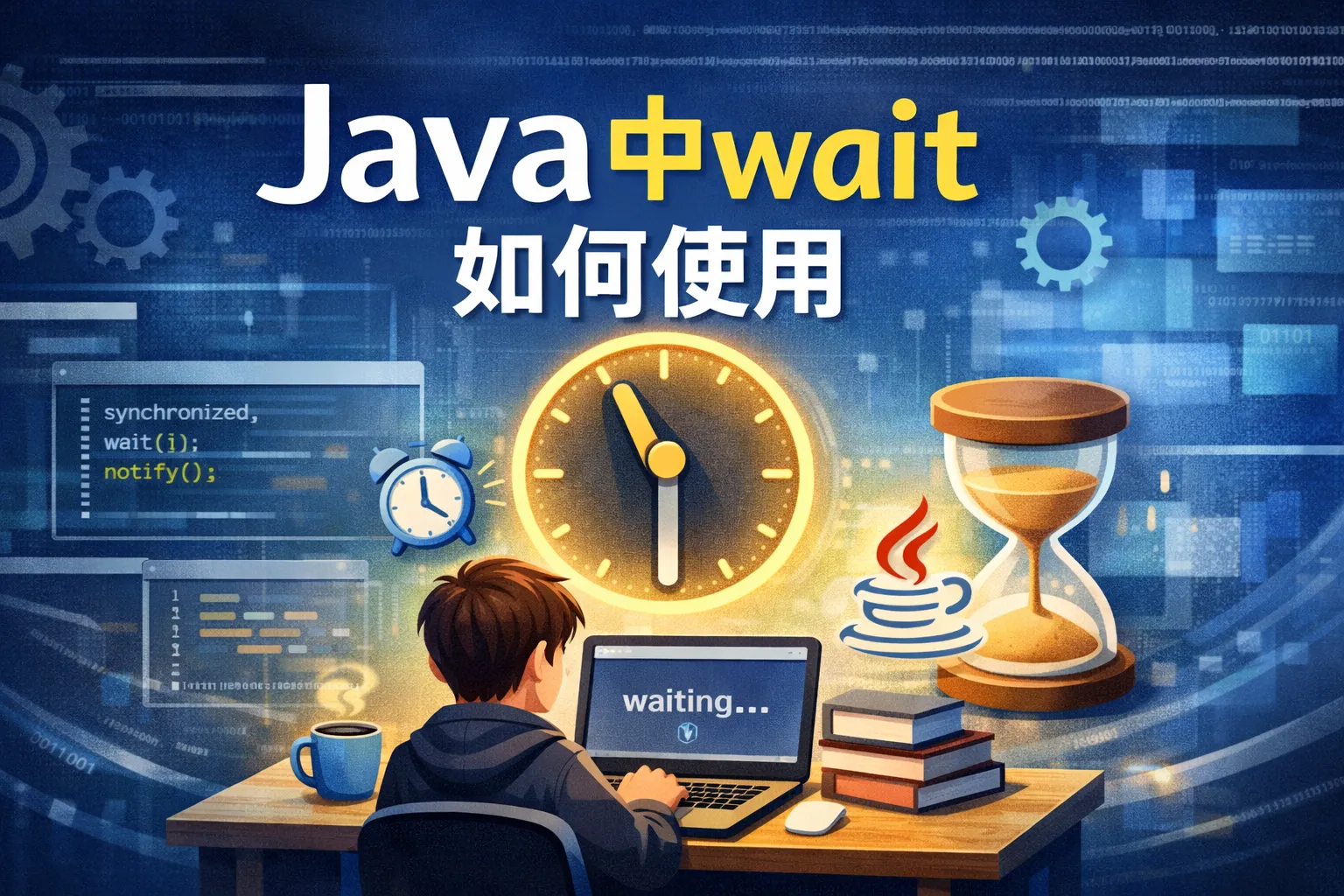 java中wait如何使用
