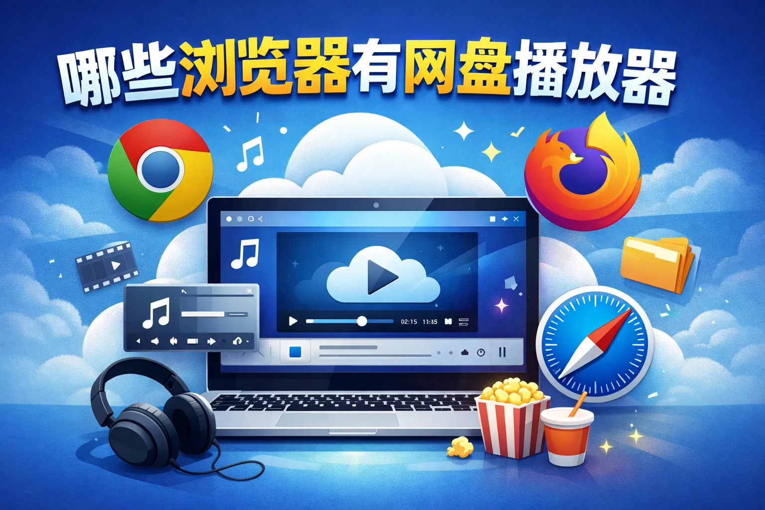 哪些浏览器有网盘播放器