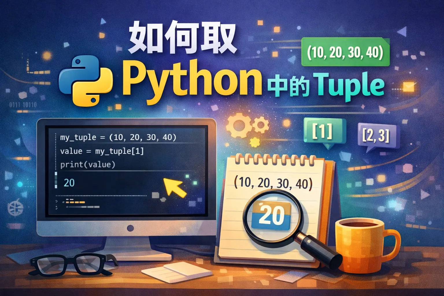 如何取python中的tuple