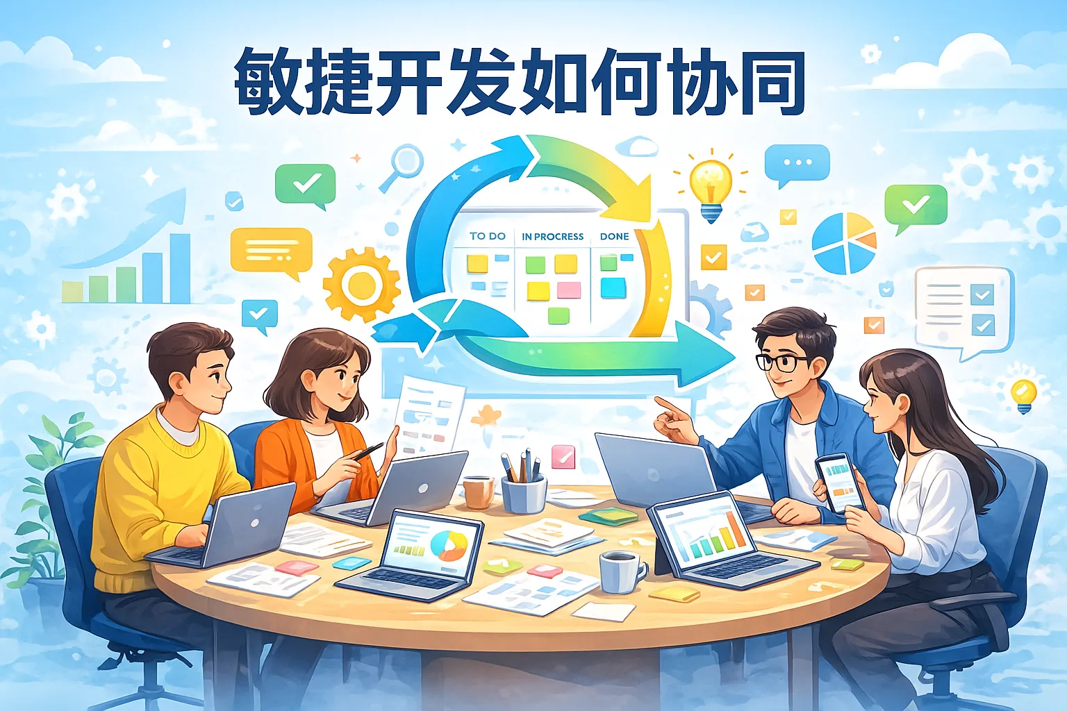 敏捷开发如何协同