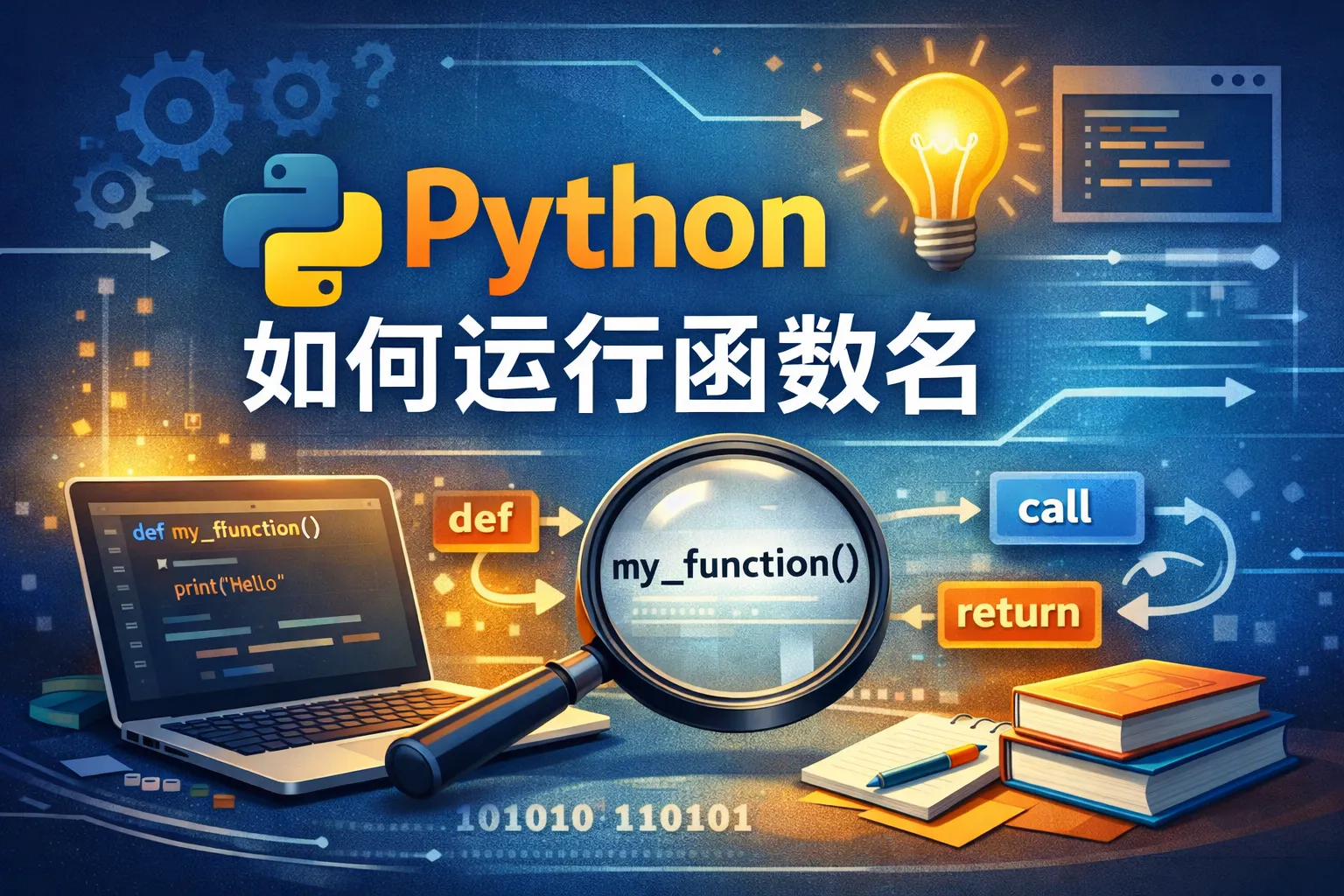 python 如何运行函数名