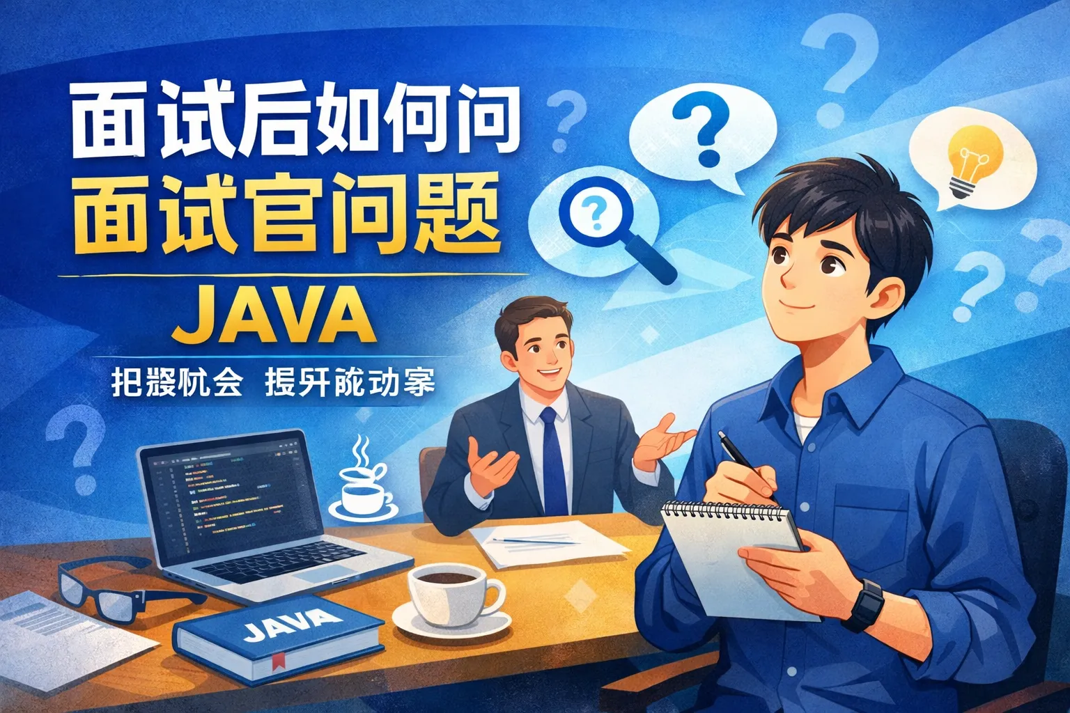 面试后如何问面试官问题java