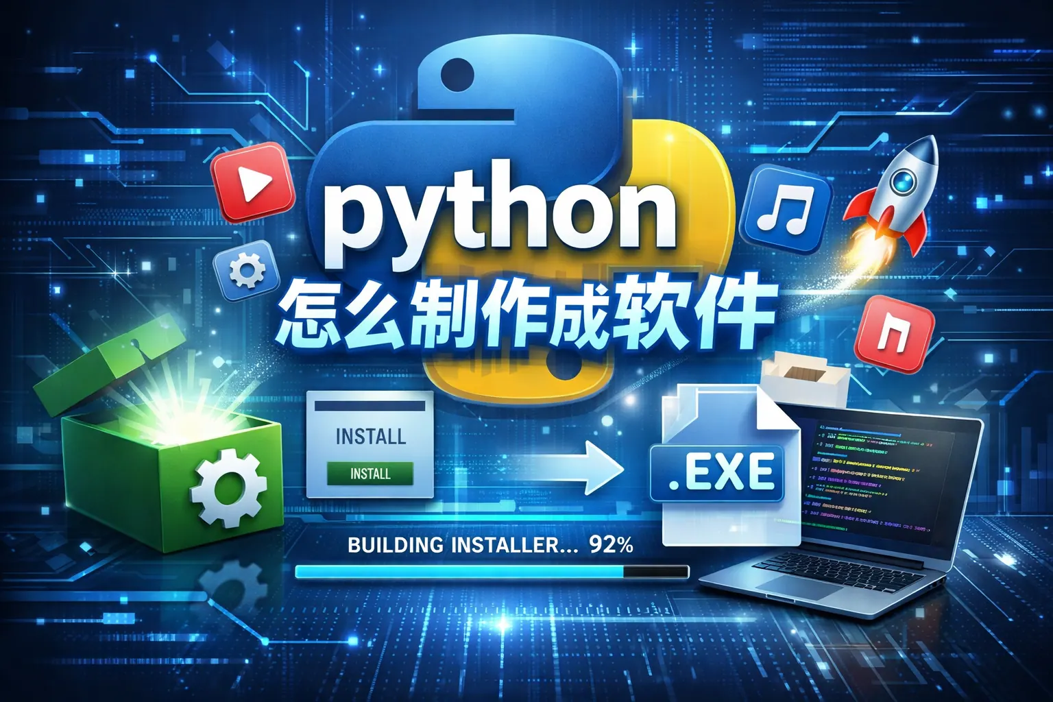 python怎么制作成软件