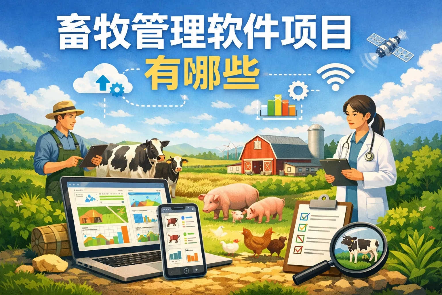 畜牧管理软件项目有哪些